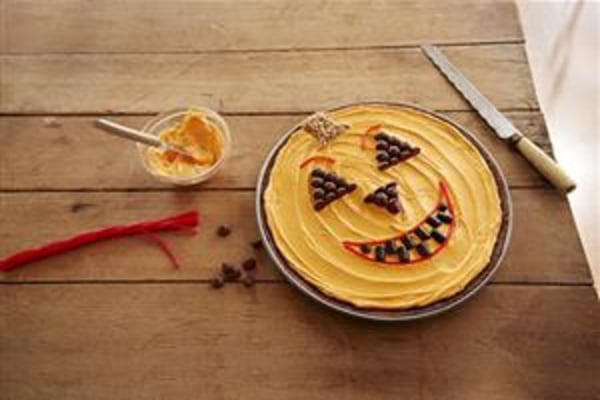 Jack O ’Lantern Brownie